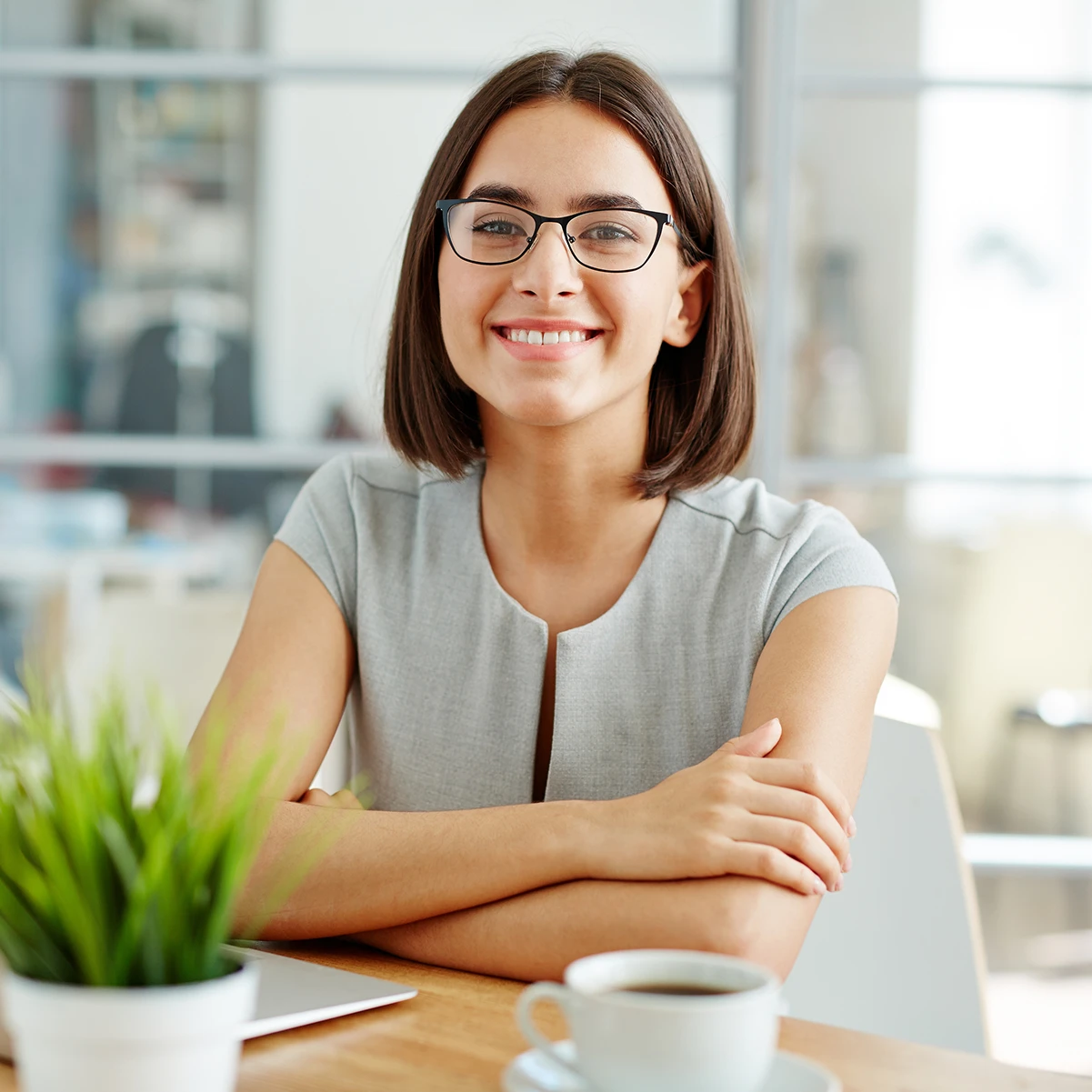Businesswoman at office